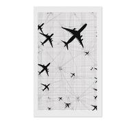 Airplane Airlines Adults Diamond 5D Painting Kit Square Drill DIY Art Craft Wall Decor