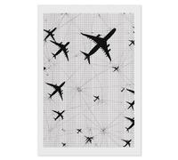 Airplane Airlines Adults Diamond 5D Painting Kit Square Drill DIY Art Craft Wall Decor