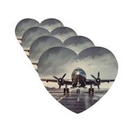 Airplane Art Car Air Freshener Cards Set of 4 Pieces Long Lasting Hanging Scented Cards for Bedroom Wardrobe Car Aromatherapy Tablets for Men Women Rearview Mirror Pendant