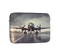 Airplane Art Laptop Case 12 inch, Shockproof Protective Computer Sleeve Cover Water Resistant Laptop Bag Carrying Tablet Cover Briefcase Handbags Gifts for Men Women