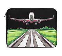 Airplane Aviation Aviator Flight Pilot Laptop Sleeve 15inch Travel Carrying Case Protective Portable Computer Bag