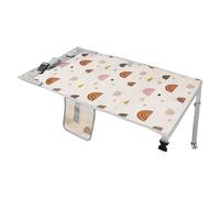 Airplane Bed for Toddler - Waterproof Baby Airplane Seat Extender Travel Bed, Travel Must-Have, Lightweight Baby Plane Sleeping Pad for Strollers Dining High Chairs, 76x44.5cm/29.92x17.52 Inches