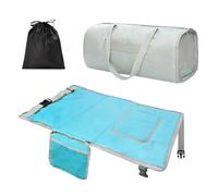 Airplane Bed for - Travel Sleeping Mat, Portable Nap Mat, Foldable Rest Pillow, Compact Carry-on Bag | Lightweight Mat for Weekend Trips, Gym, Campin