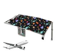 Airplane Bed Seat Extension - Airplane Bed for , 76 x 44.5 cm, Portable Tray Cover, Footstool, Multifunctional Waterproof Travel Nursery Furniture for Children's , Outdoor Holiday
