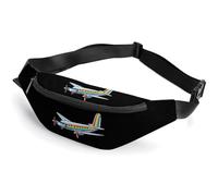 Airplane Belt Bag Fanny Pack Crossbody Bags Waist Pack for Running Workout
