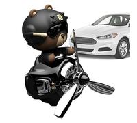 Airplane Car Air Freshener - Cute Bear Diffuser - Vent Clip, Creative Shaking Head Perfume, Interior of the Car for Relaxation, Elimination of Odor, Fresh Environment and Composition