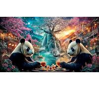 Airplane-cockpit-at-night 1000 Piece Jigsaw Puzzles Classic Educational Games for Adults Decoration 38x26cm/1000pcs