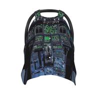 Airplane Cockpit Baby Car Seat Cover Soft Baby Nursing Cover Infant Carseat Stroller Cover for Girls and Boys