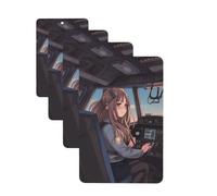 Airplane Cockpit Car Air Freshener Cards for Women Men 4 Pack Cute Car Accessories Long Lasting Scent Car Diffuser Hanging Auto Aromatherapy Tablets Car Fresheners Gifts