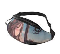 Airplane Cockpit Fanny Pack for Men Women, Waterproof Sports Waist Bag Fashion Belt Bag Crossbody Bags Hip Bum Bag with Adjustable Strap Large Sling Bag Purse for Travel Hiking