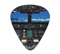 Airplane Cockpit Premium Bass Electric Guitar Picks,Guitar Plectrum For Unparalleled Musical Experience