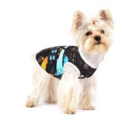 Airplane Cockpit Print Dog Shirt,Dog Shirt Vest for Small Breeds Like Chihuahuas,Yorkies, and Puppies