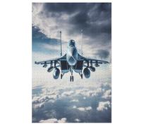 Airplane Fighter Jigsaw Puzzles for Adults 1000 Pieces - Kids Wooden Puzzle - Recycled Board Picture （78×53cm）