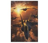 Airplane Fighter Jigsaw Puzzles for Adults 1000 Pieces Puzzle Brain Teaser And Children Premium Quality Wooden （78×53cm）