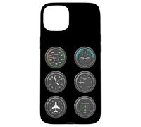 Airplane Flight Instruments Air Vehicles Case for iPhone 15 Plus