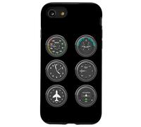 Airplane Flight Instruments Air Vehicles Case for iPhone SE (2020) / 7/8