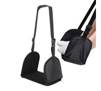 Airplane Foot Hammock - 55x16cm Flannel+Nylon, Portable Sling, Seat Footrest | Perfect for Travel Long Flights Leg Support Relaxation