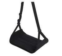 Airplane Foot Hammock - Adjustable Foot Rest with Removable Base | Large Portable Travel Hanger, Long Accessory, Relaxing Feet, Pressure Relief Knees Lumbar