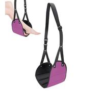 Airplane Foot Hammock - Foot Hammock for Air Travel, Adjustable Desk Swing | Airplane Footrest with Lightweight Design, Travel Footrest for Long Flights, Office Comfort, Train Travel and