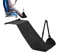 Airplane Foot Hammock - Portable Desk Foot Hammock for Travel - Extensible Strap Cushion Support Accessories for Leg Bed Kids Baby Toddler Sleep