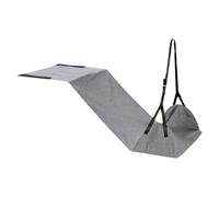 Airplane Foot Rest - Extendable Strap Cushion, Under Desk Leg Support, Portable Accessory, Hanging Relaxation Pad with Soft Fabric Build | Extendable Strap Cushion Rest for Kids Bed Sl