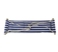 Airplane Footrest Airplane Foot Rest Creative Simple Hammock Lazy Casual Desk Put Feet Swing Footrest Office Break(Blue and White)
