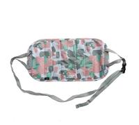 Airplane Footrest Long Distance Travel Airplane High Speed Railway Cushion Foot Step Sleep Pillow Leg Rest Accessory(Pink)