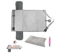 Airplane Footrest Seat Extender for Kids Foldable Toddler Travel Bed Portable with Storage Bag, Foot Hammock Travel Accessory for Children to Foot Rest and Lie Down on Plane