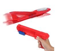 Airplane Glider Toy, Light-Up Flying Aircraft, Hand Launch Plane, Fun Outdoor Gadget, Kids Entertainment Accessory for Boys Girls Birthday Camping Garden Park Sports Playground