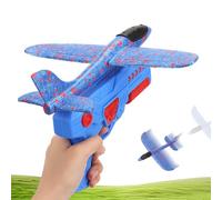 Airplane Gliders for Kids - Foam Flying Launching Toy, Flying Airplane Glider with Aerodynamic Wing Design, Outdoor Launching Planes, Backyard Birthday Toy, Summer Camping Activity for Holiday Party