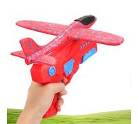 Airplane Gliders for Kids - Foam Flying Launching Toy, Flying Airplane Glider with Aerodynamic Wing Design, Outdoor Launching Planes, Backyard Birthday Toy, Summer Camping Activity for Holiday Party