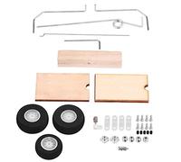 Airplane Landing Gear, KT DIY Fixed Wing Model Aircraft Landing Gear Wheel Universal Set of RC Airplane Accessories