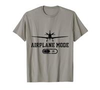 Airplane Mode Spitfire Fighter Plane UK British Military T-Shirt