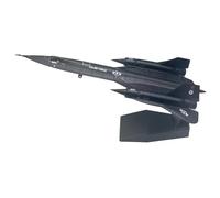 Airplane Model 1/144 For US Lockheed SR71 SR-71 Blackbird Plane Diecast Metal Airplane Aircraft Ornament Model Exquisite Collection Gift (Color : A)