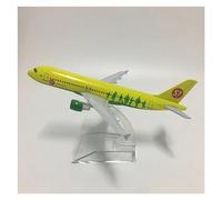 Airplane Model 1:400 For Russia Siberia S7 Airlines Airbus A320 Metal Airplane Model Aircraft Model With Stand Exquisite Collection Gift (Color : A)