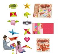 Airplane Paper Set, Paper Plane Kit - Creative Paper Airplane Making Kit with Paper,Unique Paper Airplane Craft Paper Airplane Toy for School
