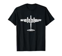 Airplane Pilot Aviation Phonetic Alphabet Aviator Apparel T-Shirt