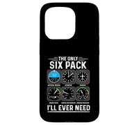 Airplane Pilot The Only Six Pack Ever Need Student Pilot Case for iPhone 15 Pro