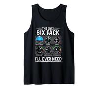 Airplane Pilot The Only Six Pack Ever Need Student Pilot Tank Top