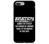 Airplane Pilot Vintage Aviation In A Nutshell Always Try To Case for iPhone 7 Plus/8 Plus