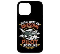 Airplane Pilot Vintage Retro This Is What An Awesome Pilot Case for iPhone 13 Pro Max