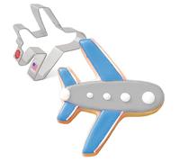 Airplane/Plane Cookie Cutter 10.2 cm, Made by Ann Clark