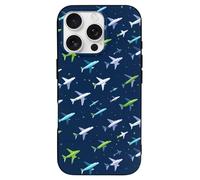 Airplane Planes Printed Phone Cover Case Compatible with iPhone 16/16 Plus/16 Pro/16 Pro Max/16 E Funny Lightweight TPU Phones Protector