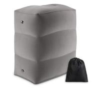 Airplane Refinet: Inflatable Airplane Footrest Pillow, Foot Rest Airplane Bed | Portable Leg Support Cushion For Comfortable Long Flights And Road Trips, 15.75*