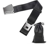 Airplane Seat Belt Extender, 7-32" Airline Seatbelt Extender Adjustable - Universal Seat Belt Extender for Airplanes - Free Carrying Case