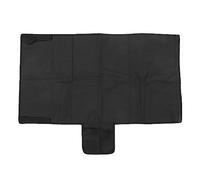 Airplane Seat Extender Airplane Footrest Adjustable Portable Bed Baby Kids Bed Travel Essentials for Airplane, Train, Bus (Black)