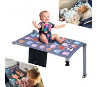 Airplane Seat Extender for Kids - Footrest & Toddler Airplane Bed - Traveling with Kids Made Easier - Toddler Plane Seat Extender & Toddler Plane Essentials - Up to 5 Years of Age