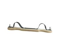 Airplane-shaped Pilates Exercise Board, Fitness Accessory with Comfortable Wooden Base