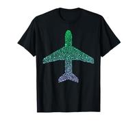 Airplane Silhouette Aviation Enthusiast Gear | Boys Pilot T-Shirt