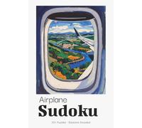 Airplane Sudoku Puzzle Book for Adults: Portable Sudoku Puzzles for Long Flights & Air Travel | Ideal Plane Companion | 6x9 inches, 110 Pages | 50+ Puzzles | Solutions Included